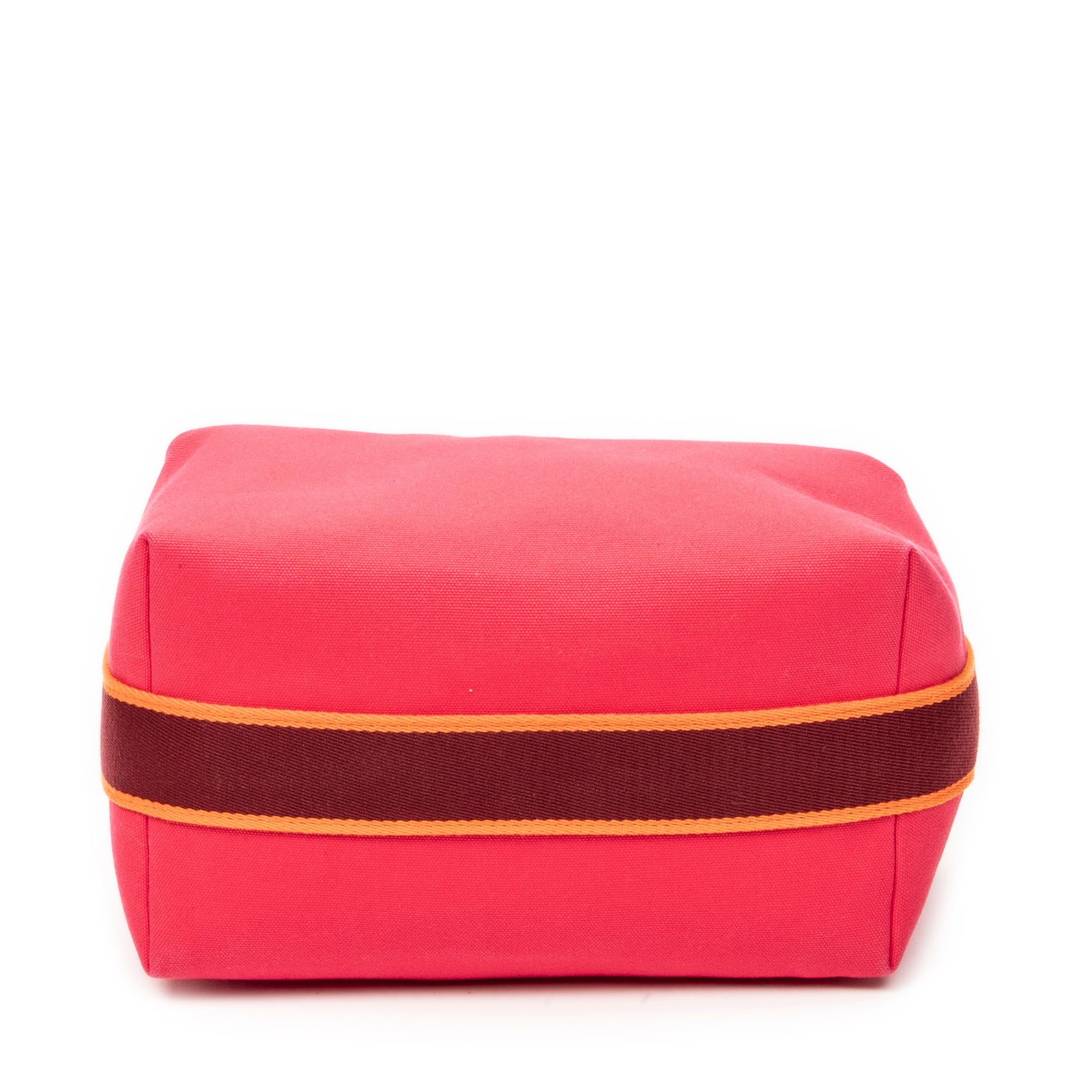 Handbag Bride-a-Brac Case GM Fuchsia Pink Toile Officier Canvas
