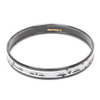 Bracelet Enamel Bangle PM Black Clic-Clac à Pois Motif