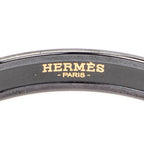 Bracelet Enamel Bangle PM Black Clic-Clac à Pois Motif