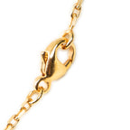 Necklace Mini Pop H Pendant Necklace Pink Gold Plated