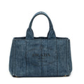Handbag Medium Canapa Tote Blue Denim Canapa Denim Canvas