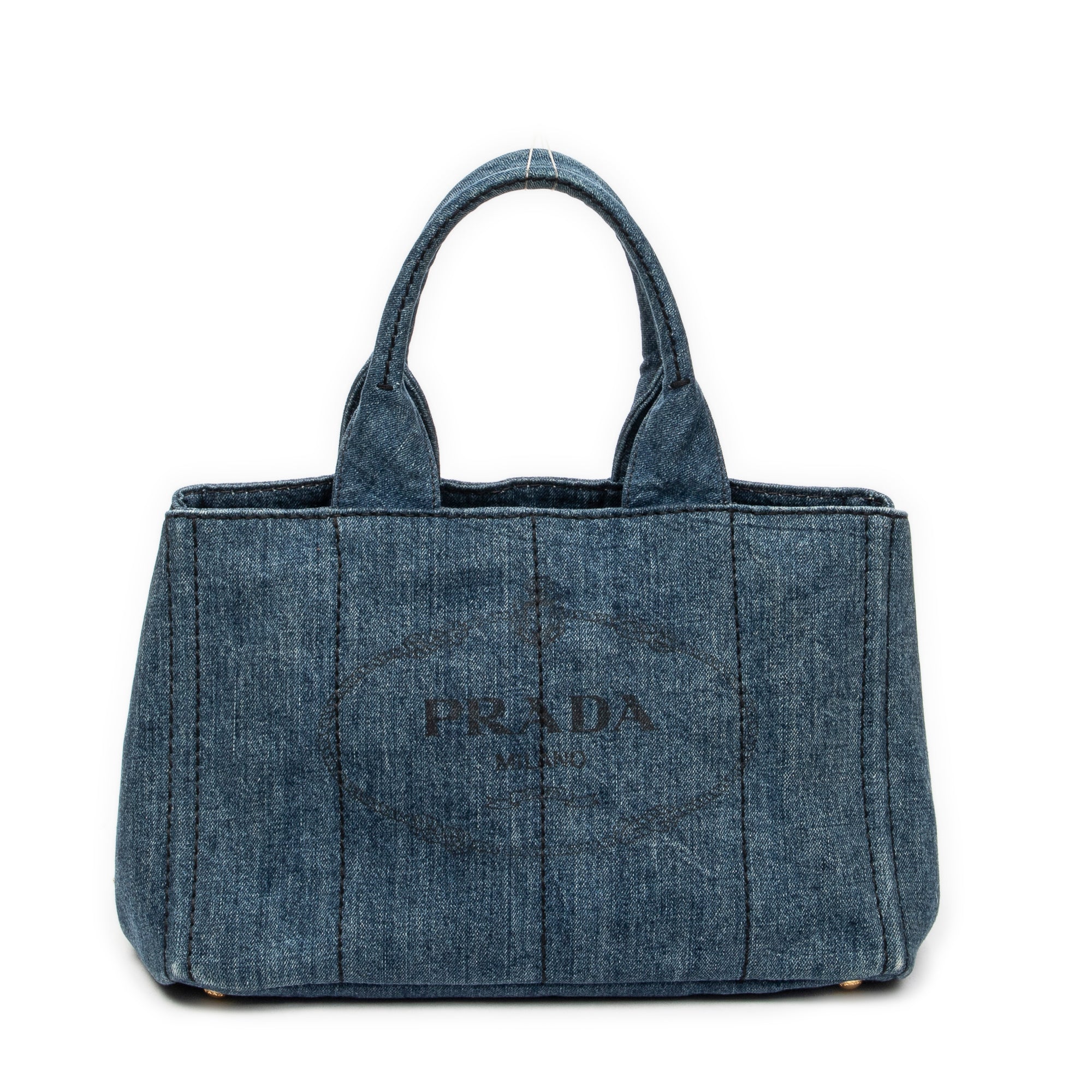 Handbag Medium Canapa Tote Blue Denim Canapa Denim Canvas