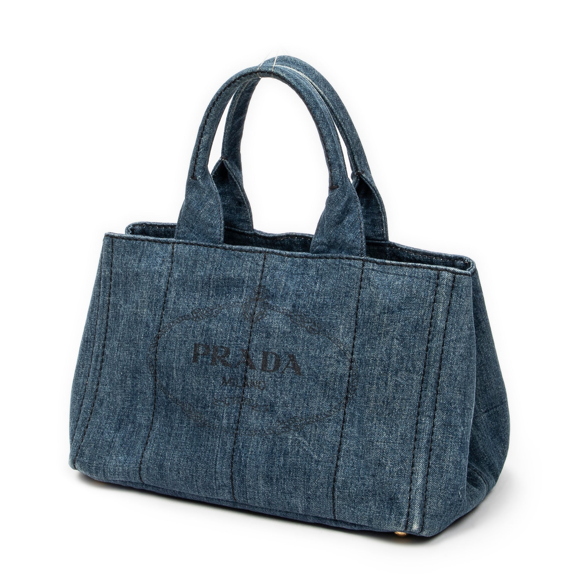 Handbag Medium Canapa Tote Blue Denim Canapa Denim Canvas