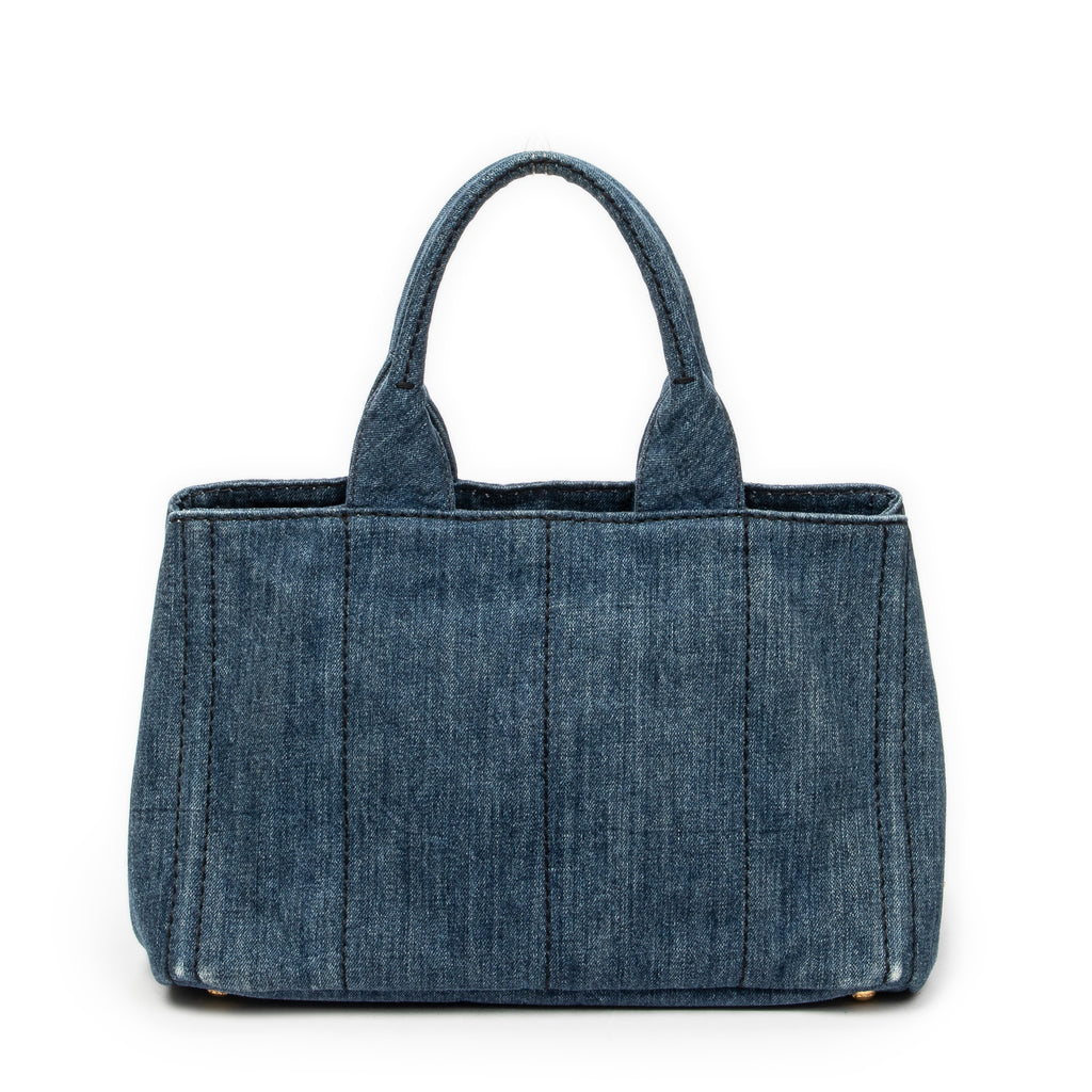 Handbag Medium Canapa Tote Blue Denim Canapa Denim Canvas