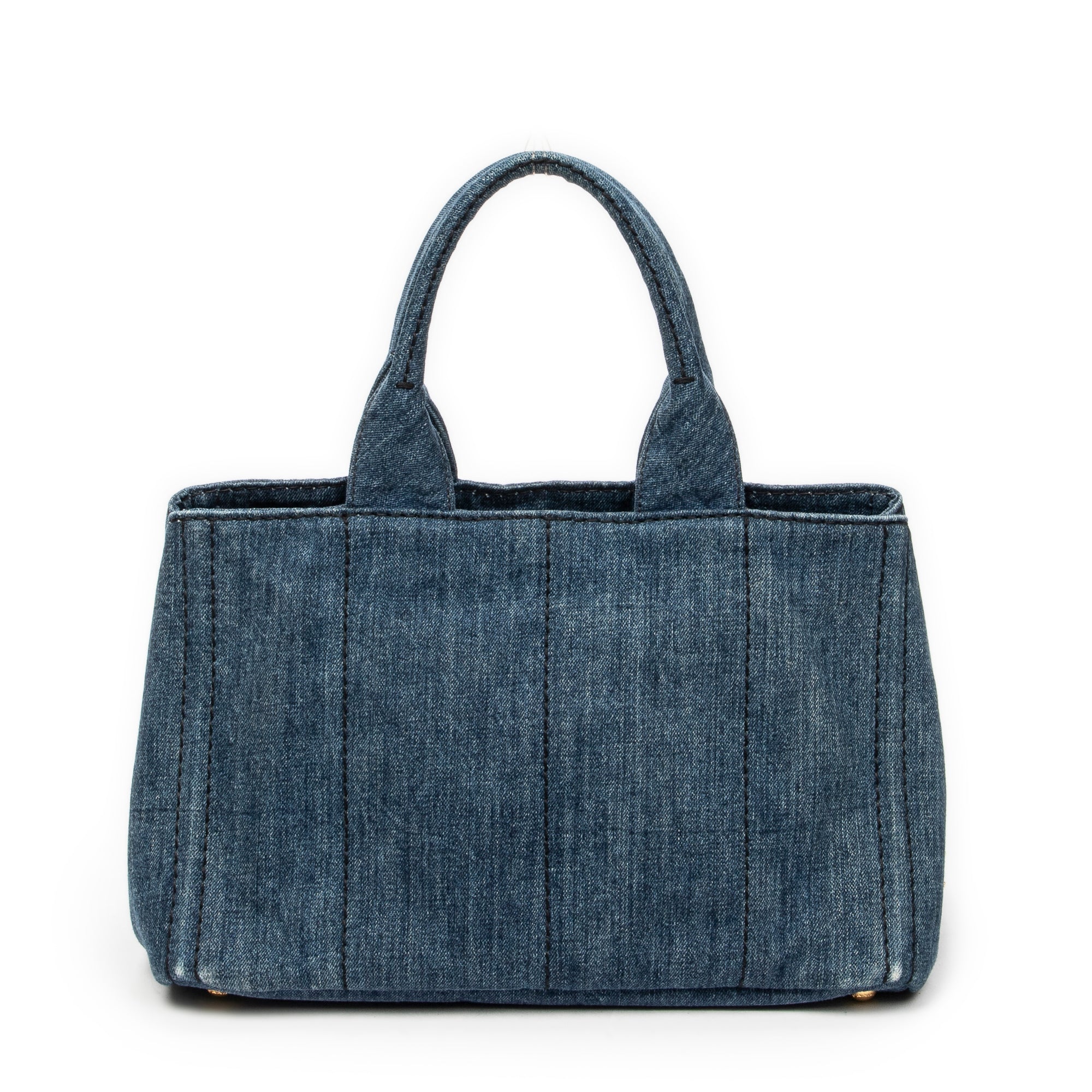 Handbag Medium Canapa Tote Blue Denim Canapa Denim Canvas