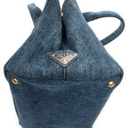 Handbag Medium Canapa Tote Blue Denim Canapa Denim Canvas