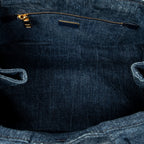 Handbag Medium Canapa Tote Blue Denim Canapa Denim Canvas