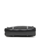 Shoulder Bag Rectangular Flap Shoulder Bag Black Nylon Canvas