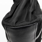 Shoulder Bag Rectangular Flap Shoulder Bag Black Nylon Canvas