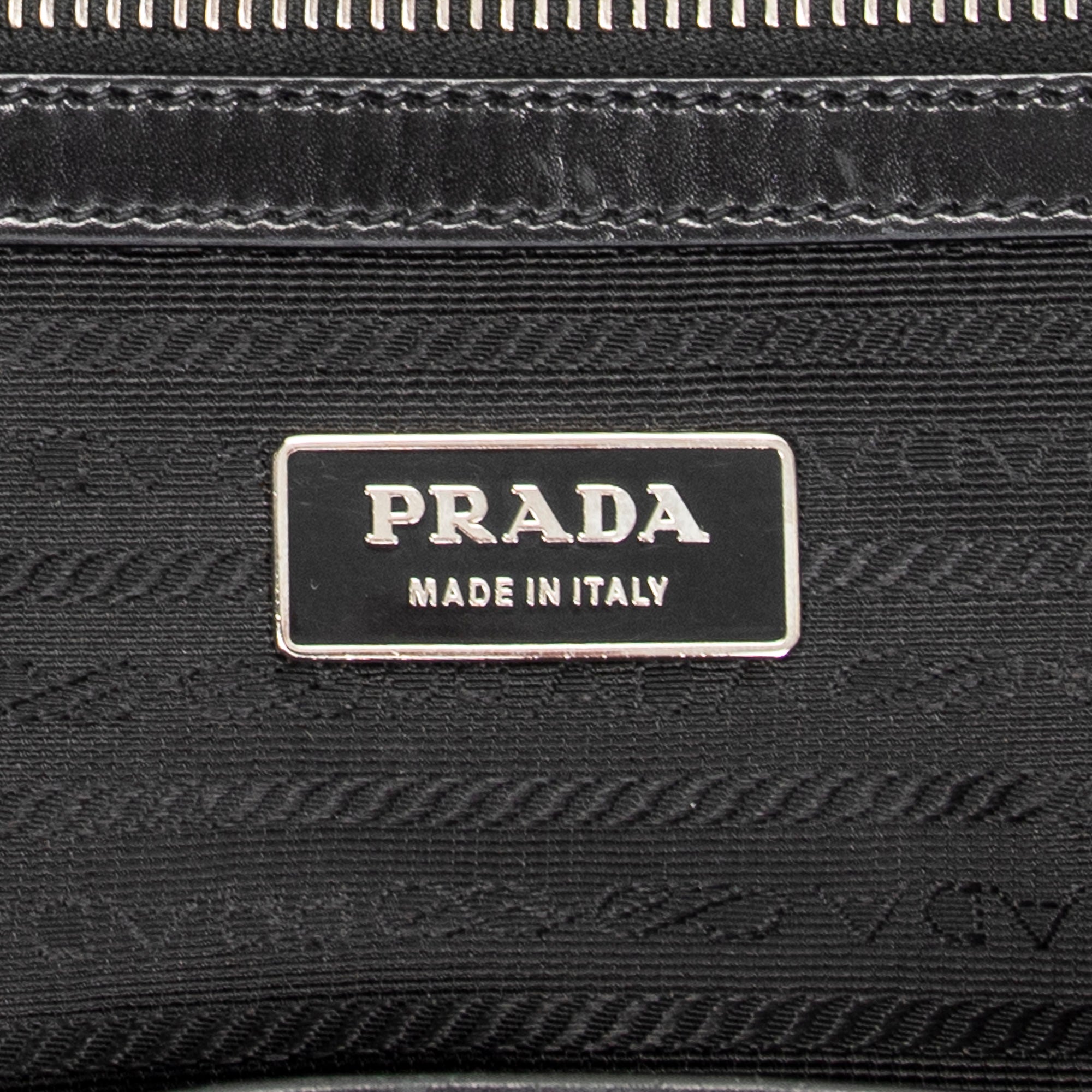 Shoulder Bag Frame Dome Tote Black Nylon Canvas
