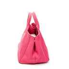 Shoulder Bag Medium Canapa Tote Fuchsia Pink Canapa Canvas