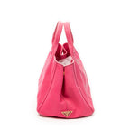 Shoulder Bag Medium Canapa Tote Fuchsia Pink Canapa Canvas