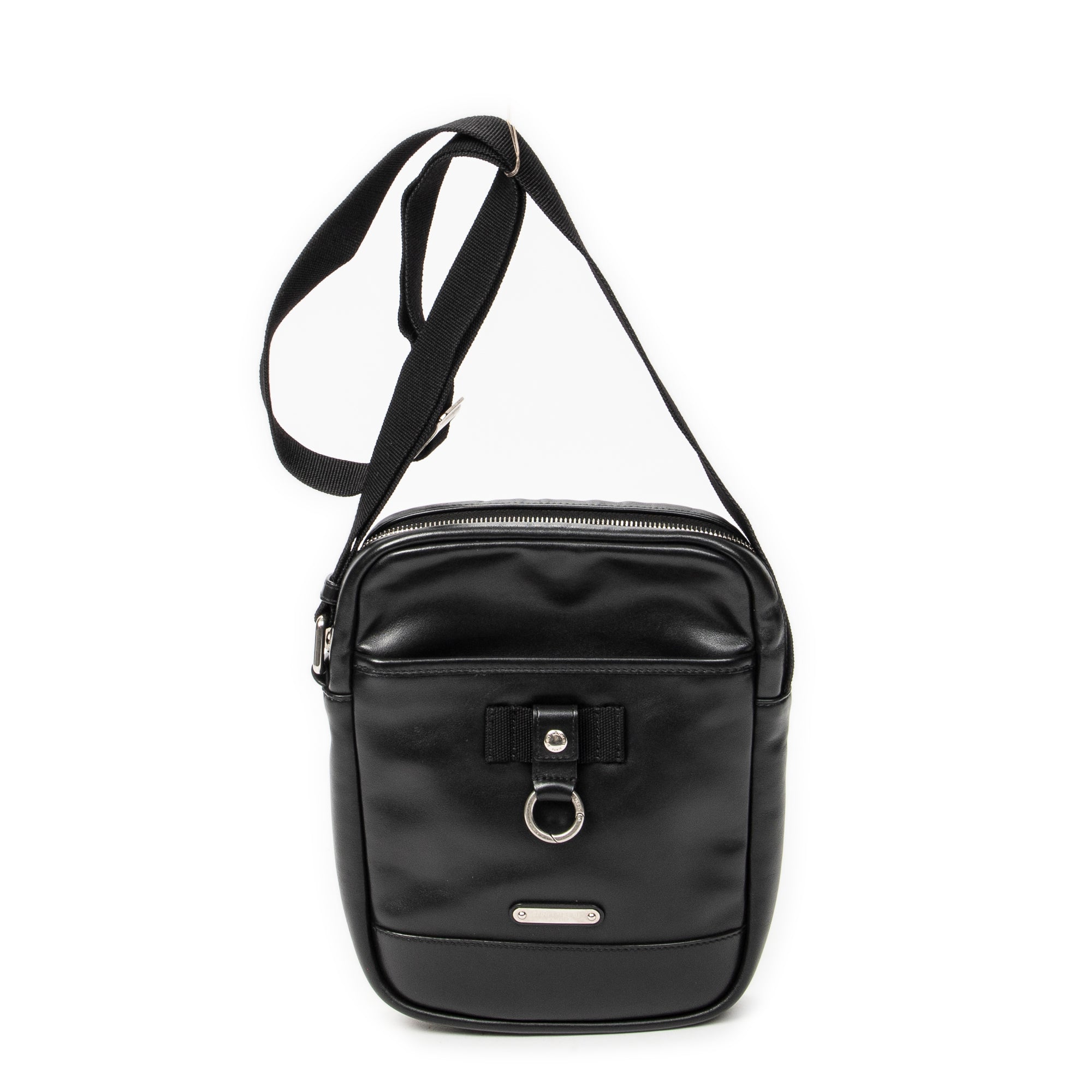 Shoulder Bag Rivington Race Crossbody Black Calfskin Leather