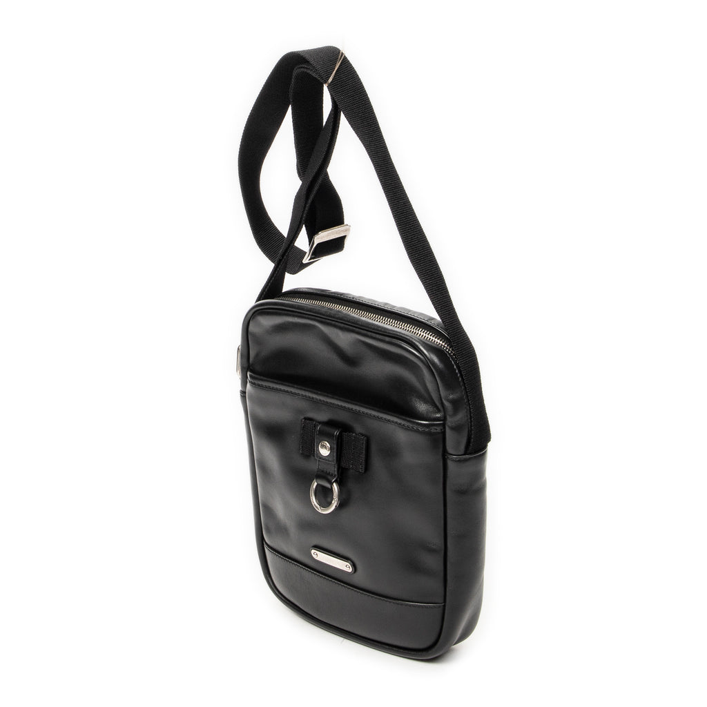 Shoulder Bag Rivington Race Crossbody Black Calfskin Leather