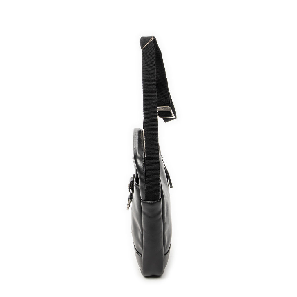 Shoulder Bag Rivington Race Crossbody Black Calfskin Leather