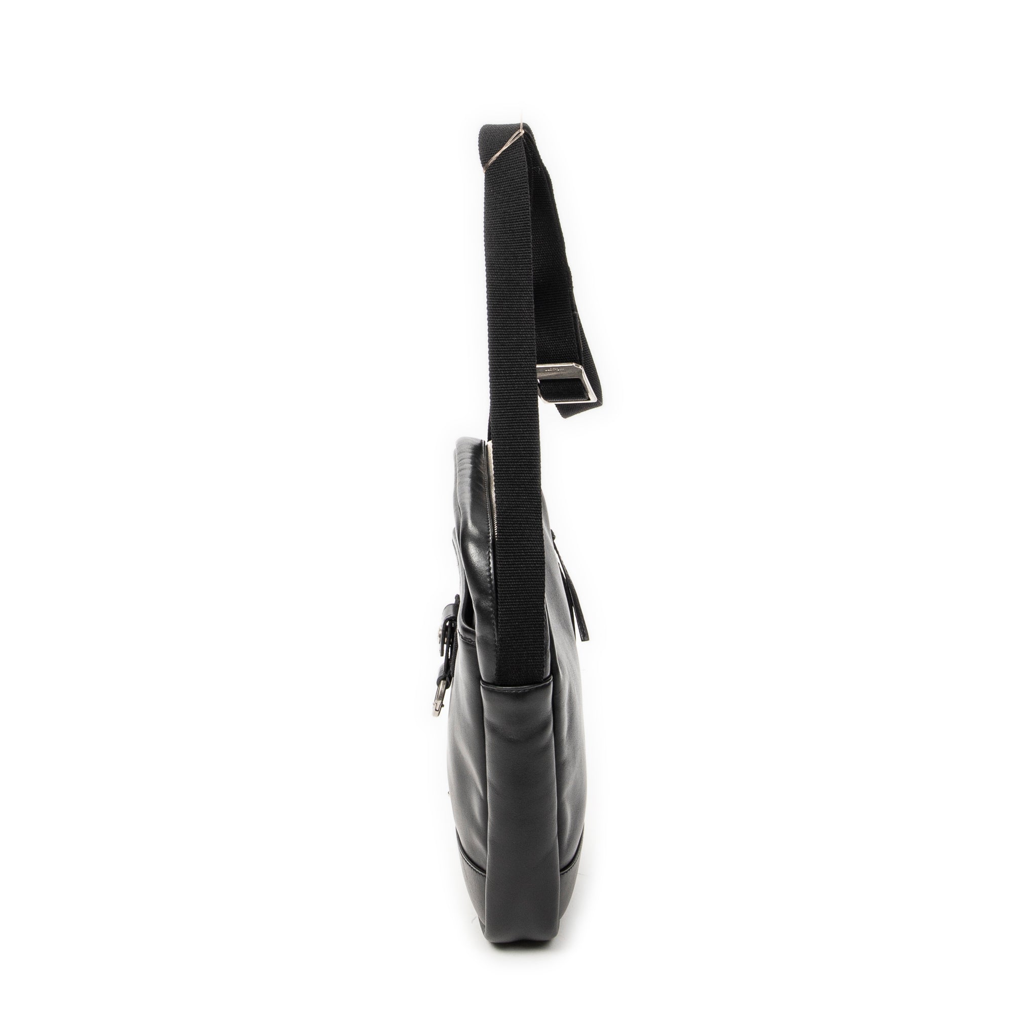 Shoulder Bag Rivington Race Crossbody Black Calfskin Leather
