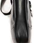 Shoulder Bag Rivington Race Crossbody Black Calfskin Leather