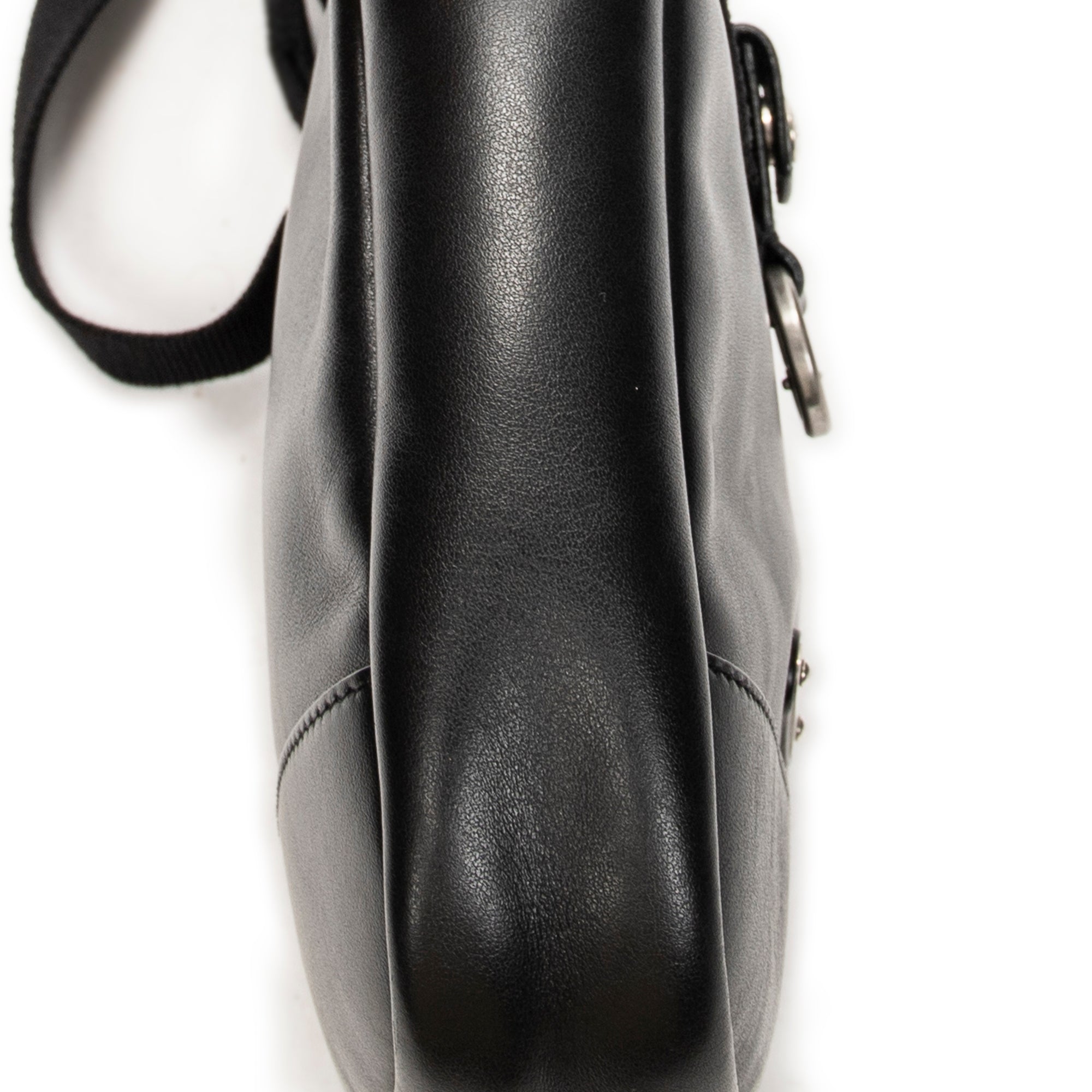 Shoulder Bag Rivington Race Crossbody Black Calfskin Leather