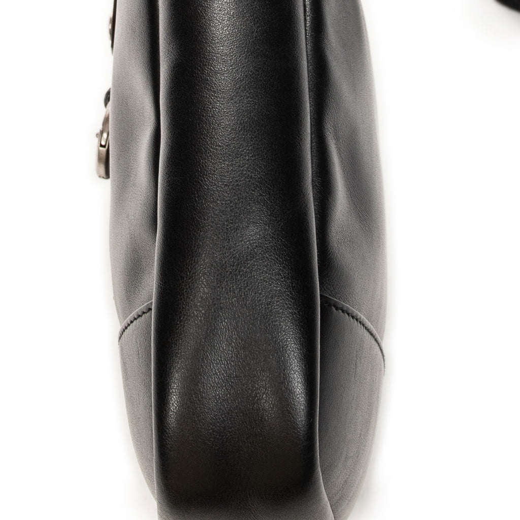 Shoulder Bag Rivington Race Crossbody Black Calfskin Leather