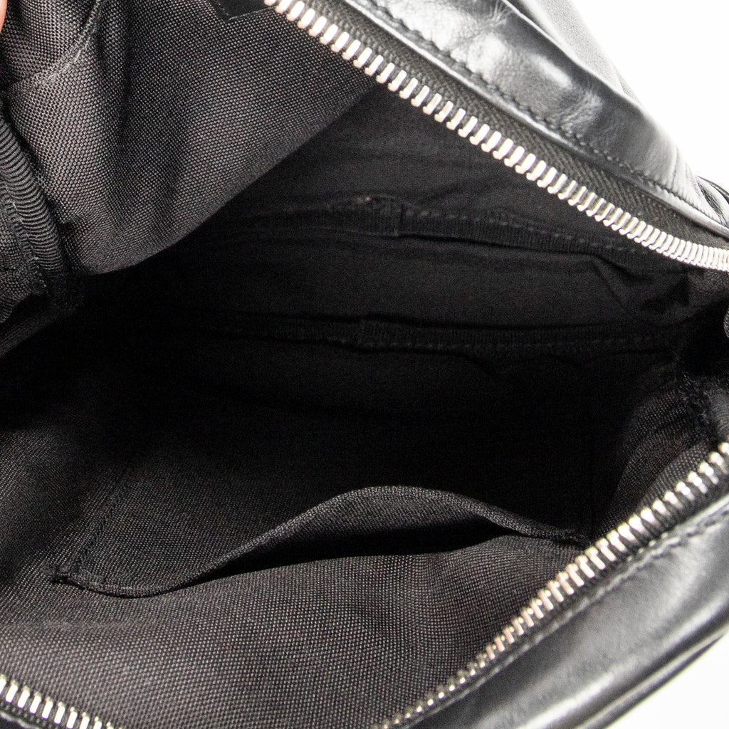Shoulder Bag Rivington Race Crossbody Black Calfskin Leather