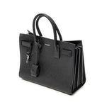 Shoulder Bag Baby Sac de Jour Black Grained Calfskin Leather