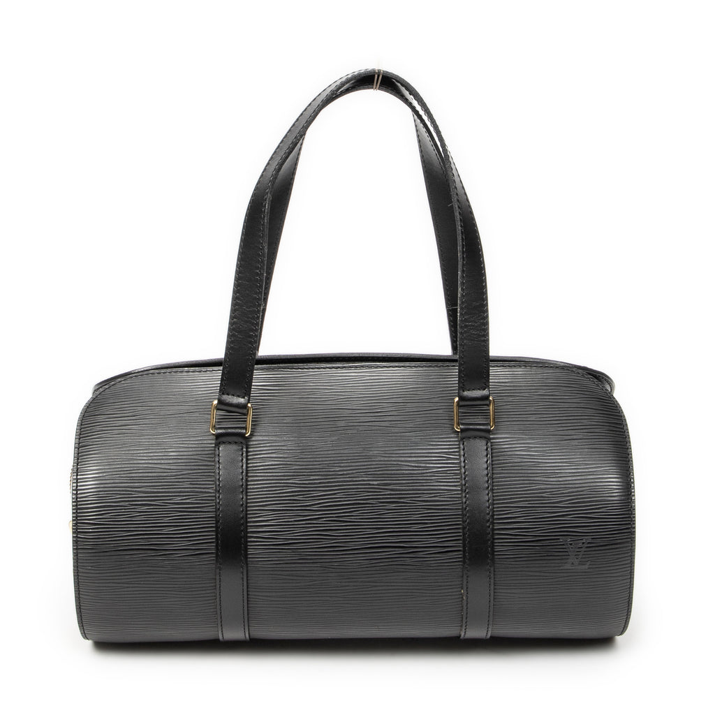 Handbag Soufflot Black Epi