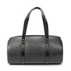 Handbag Soufflot Black Epi