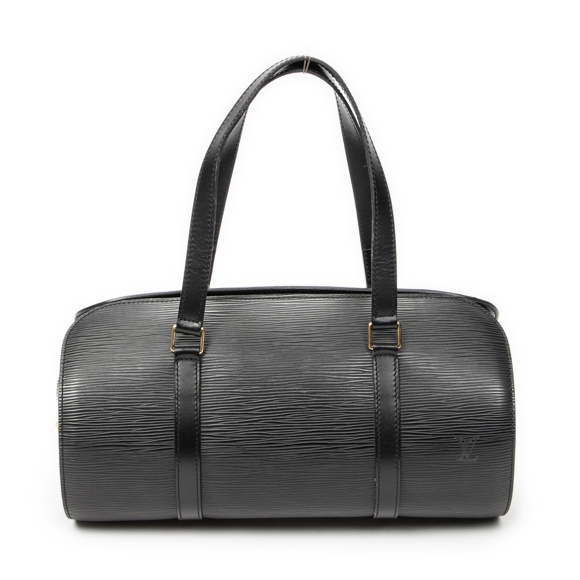 Handbag Soufflot Black Epi