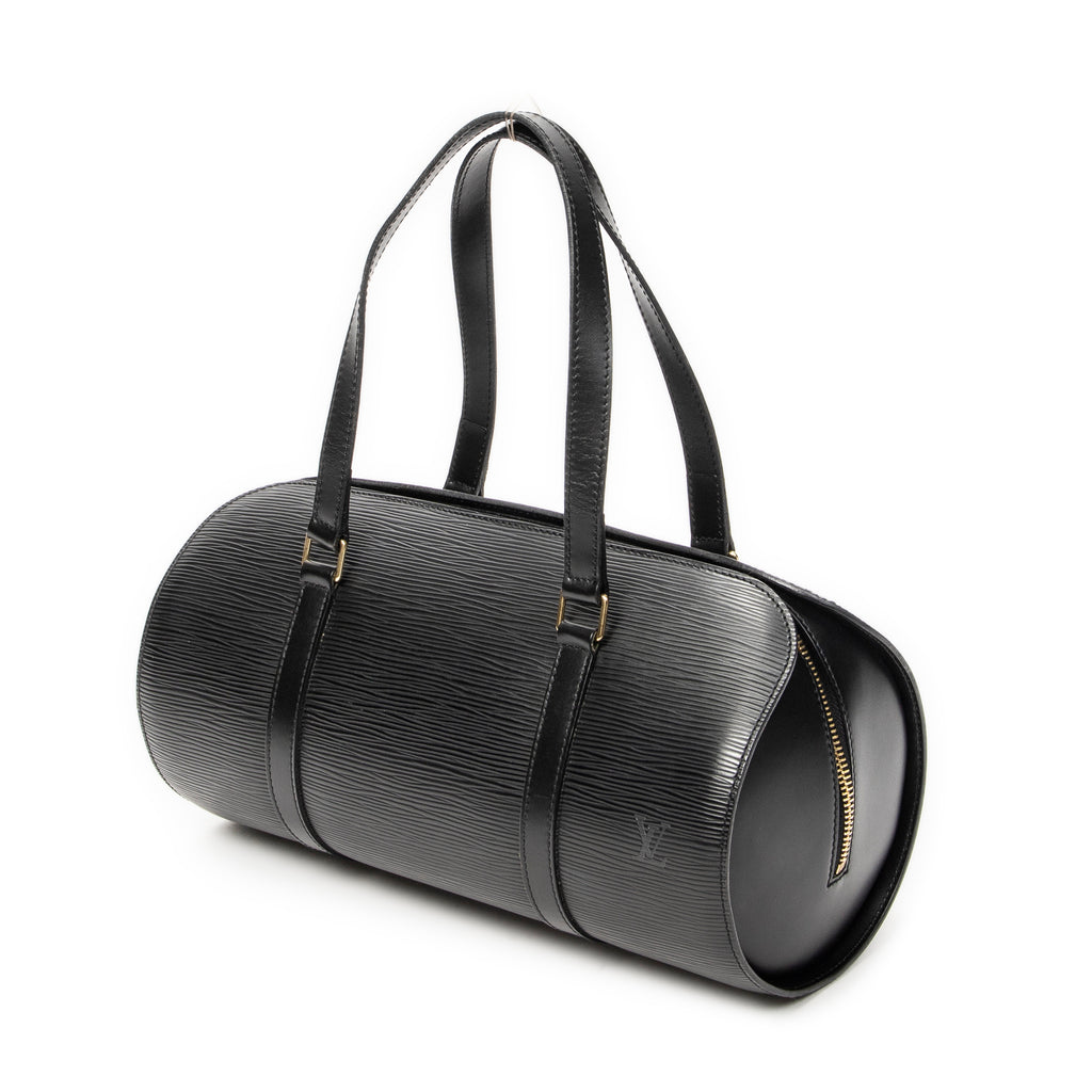 Handbag Soufflot Black Epi