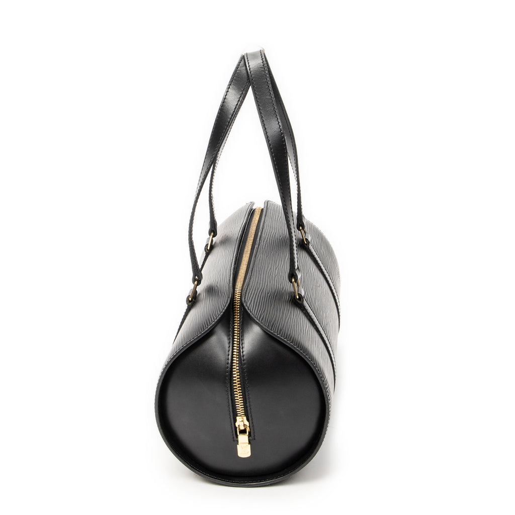 Handbag Soufflot Black Epi