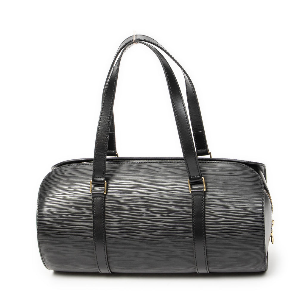 Handbag Soufflot Black Epi
