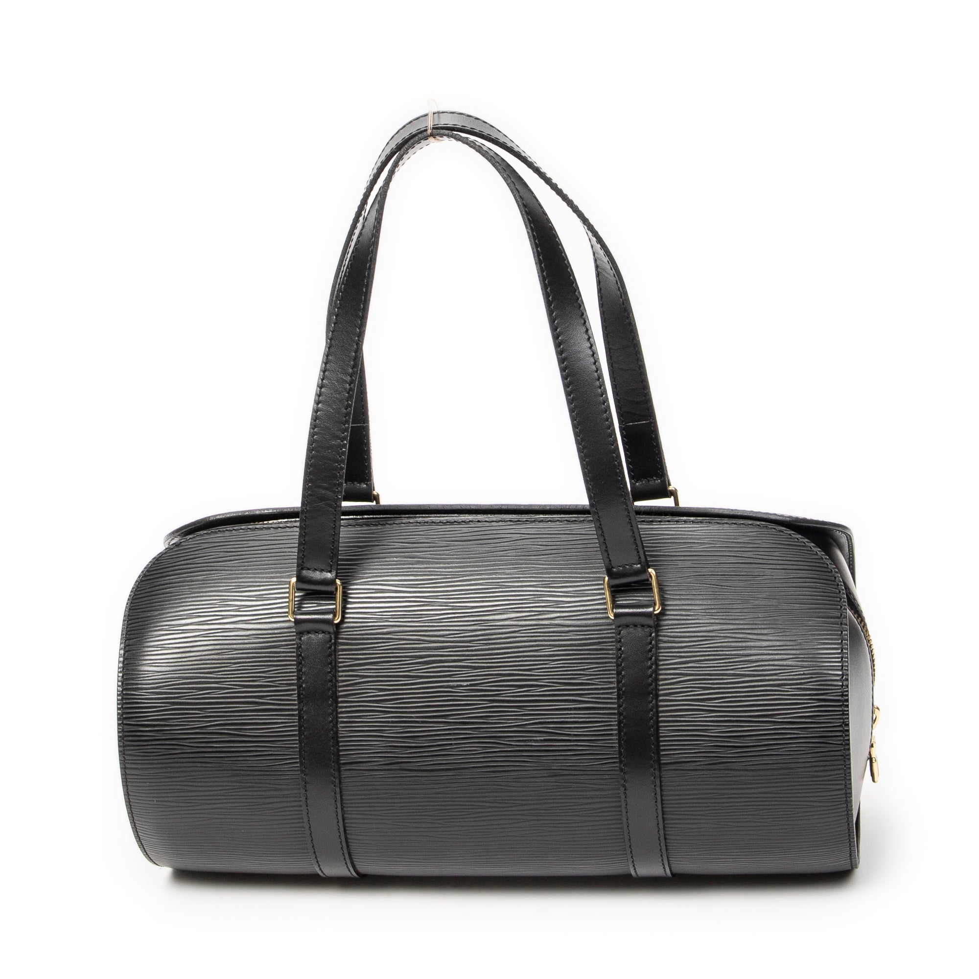 Handbag Soufflot Black Epi