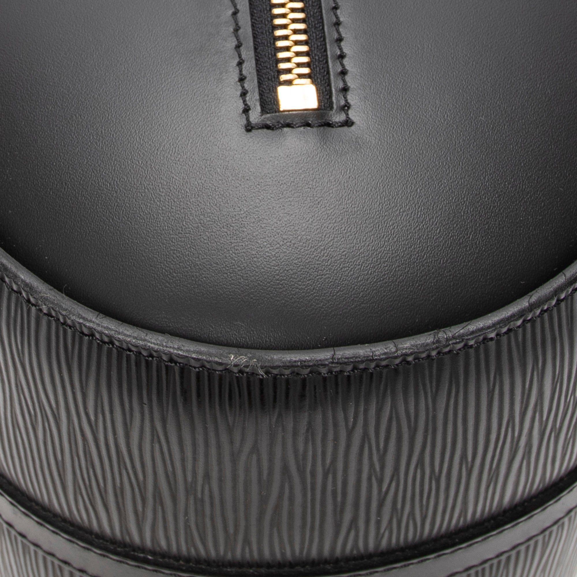 Handbag Soufflot Black Epi