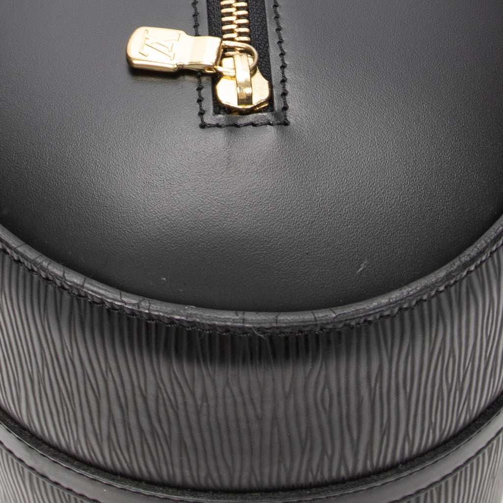 Handbag Soufflot Black Epi