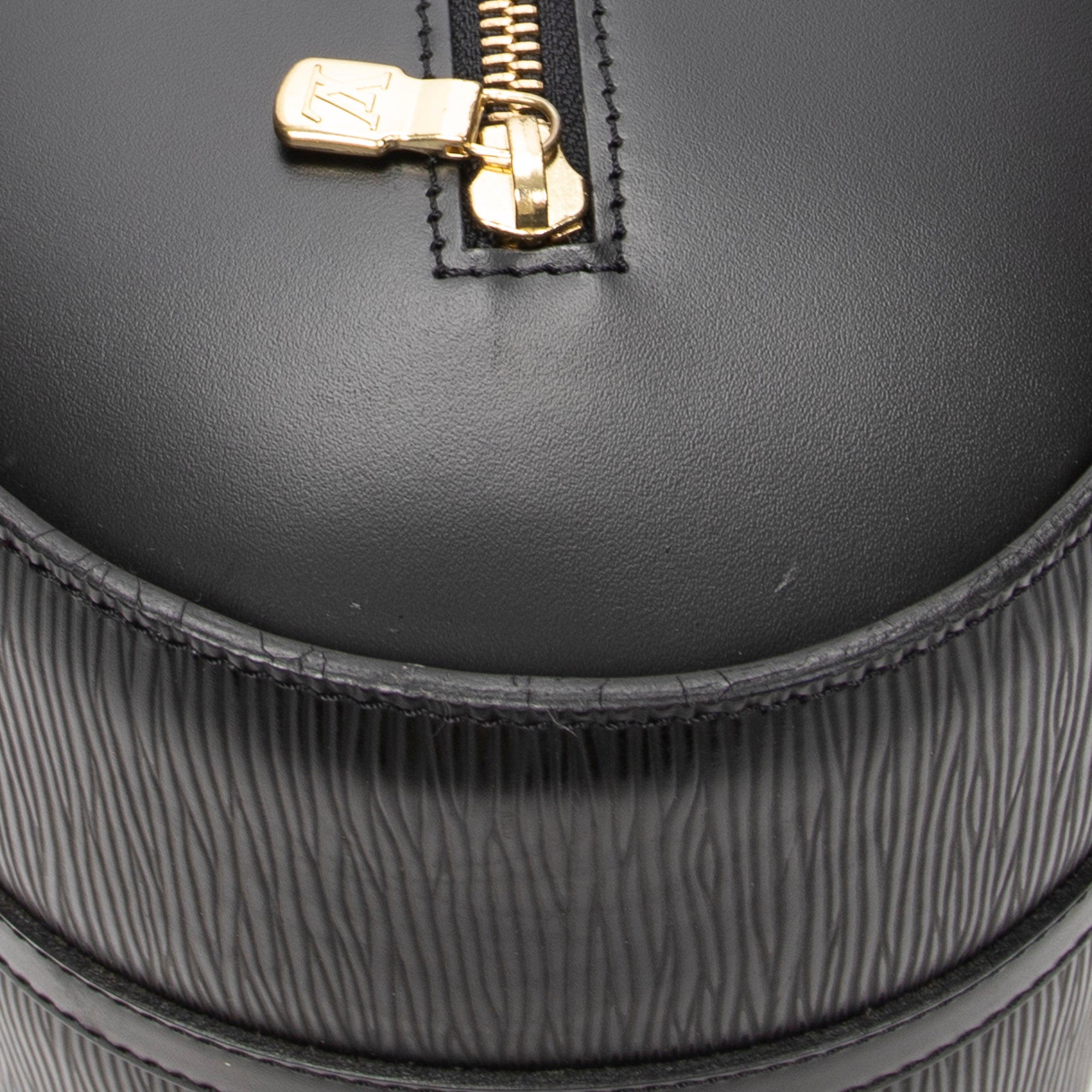 Handbag Soufflot Black Epi