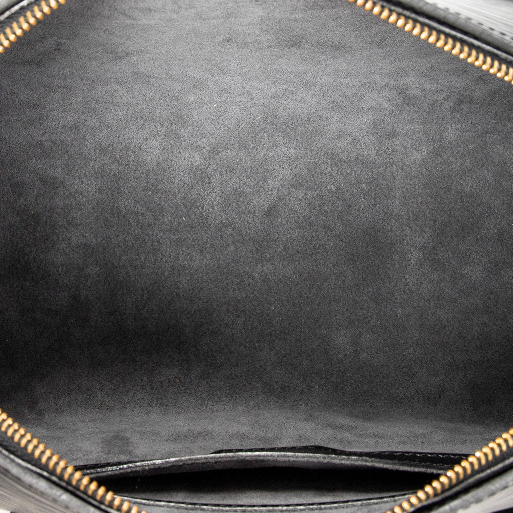 Handbag Soufflot Black Epi
