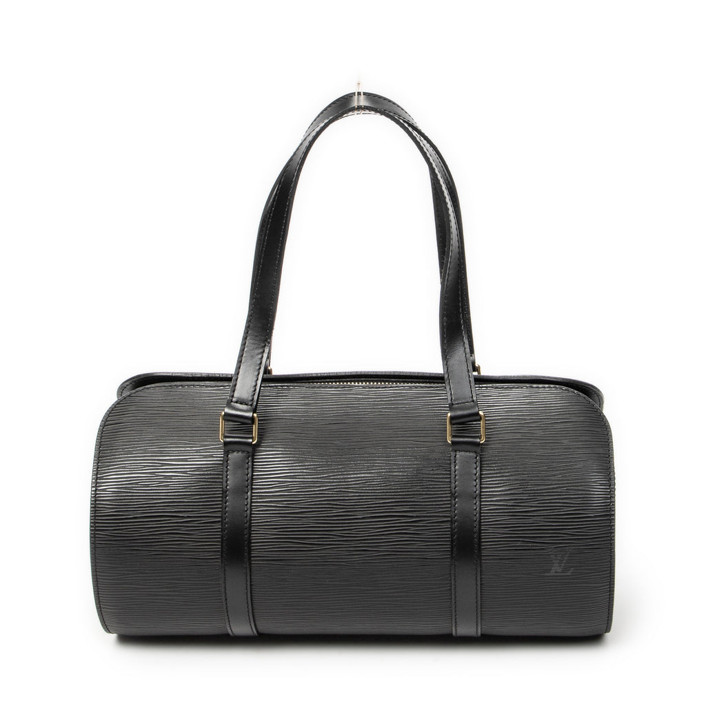Handbag Soufflot Black Epi