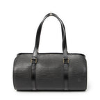Handbag Soufflot Black Epi