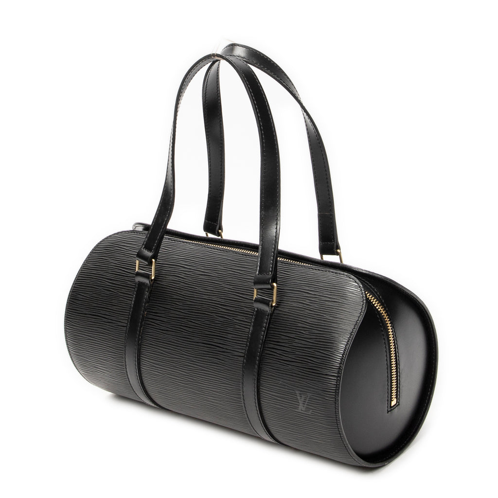 Handbag Soufflot Black Epi