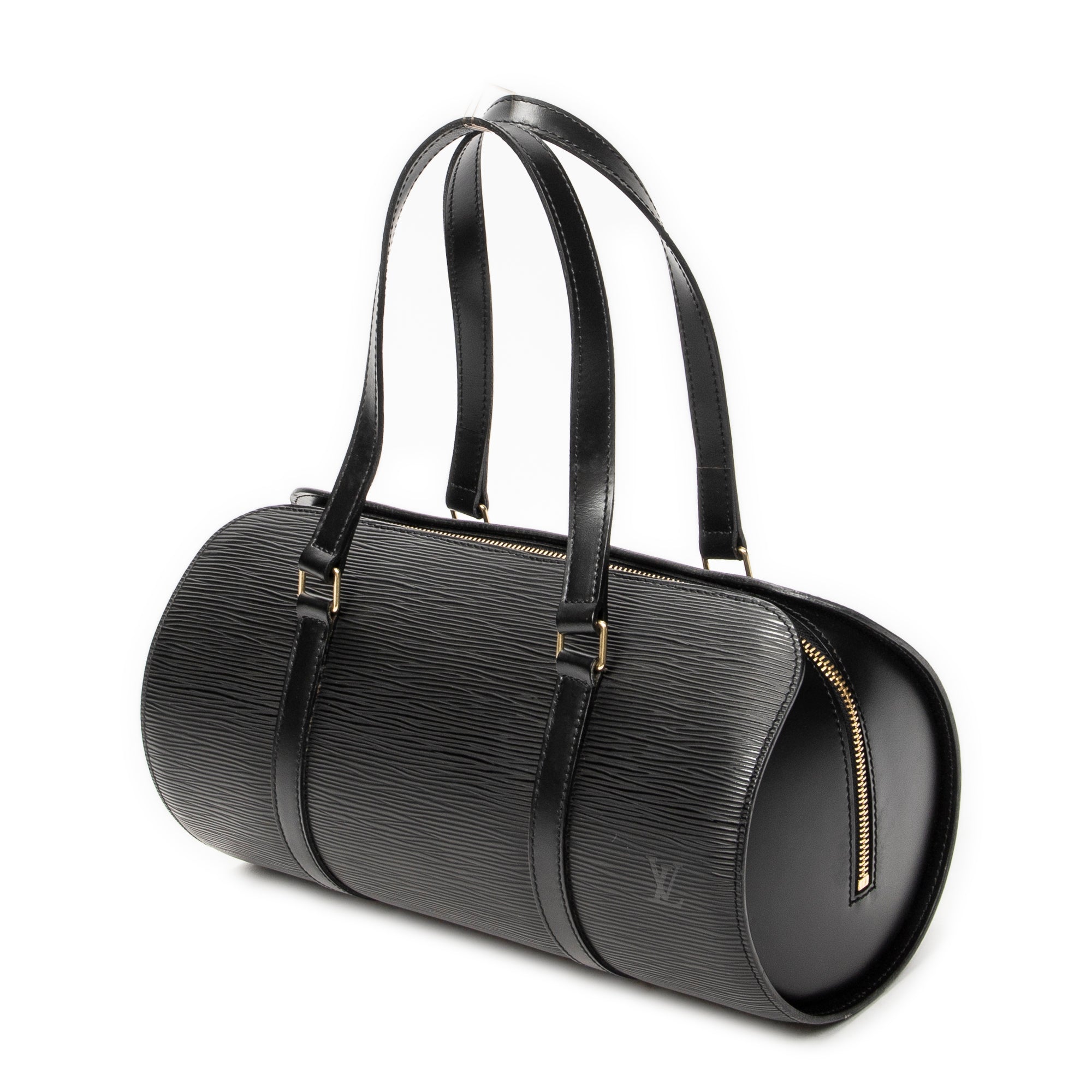 Handbag Soufflot Black Epi