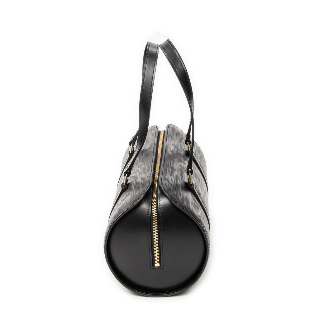 Handbag Soufflot Black Epi
