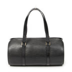Handbag Soufflot Black Epi