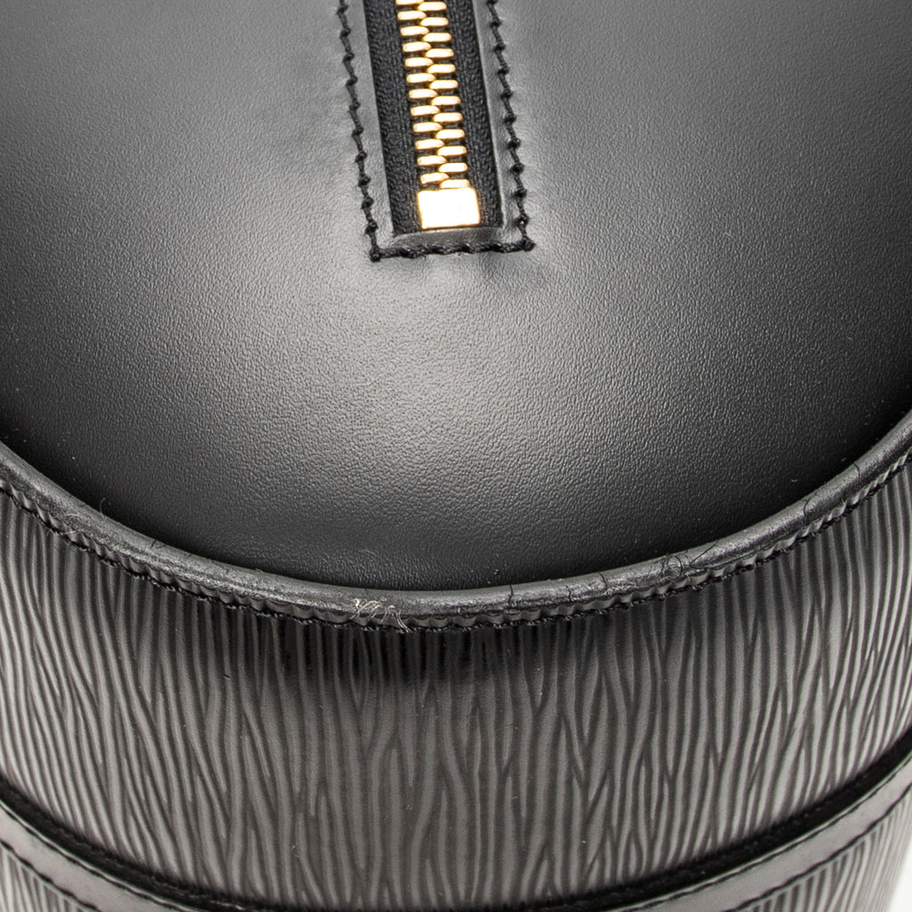 Handbag Soufflot Black Epi