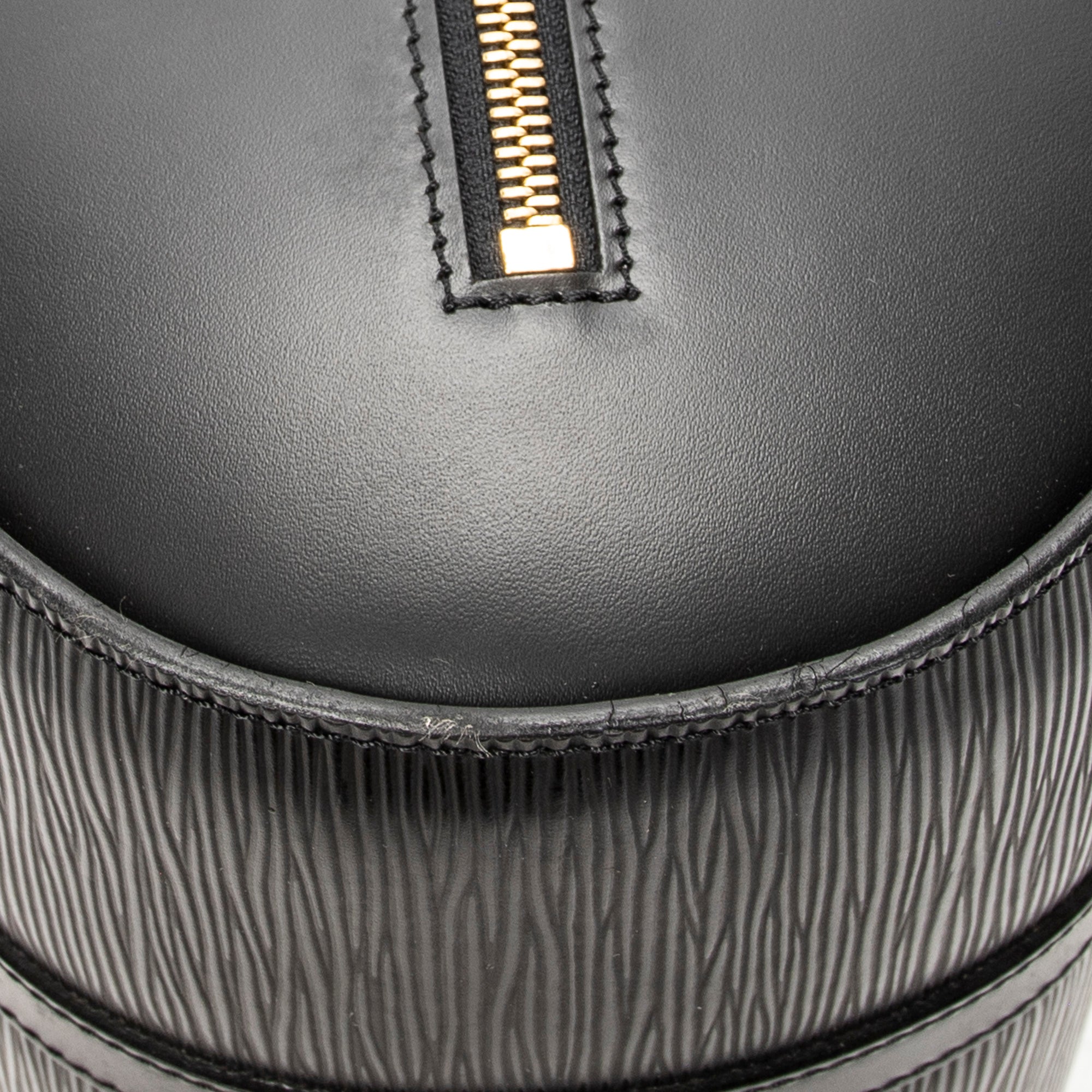 Handbag Soufflot Black Epi