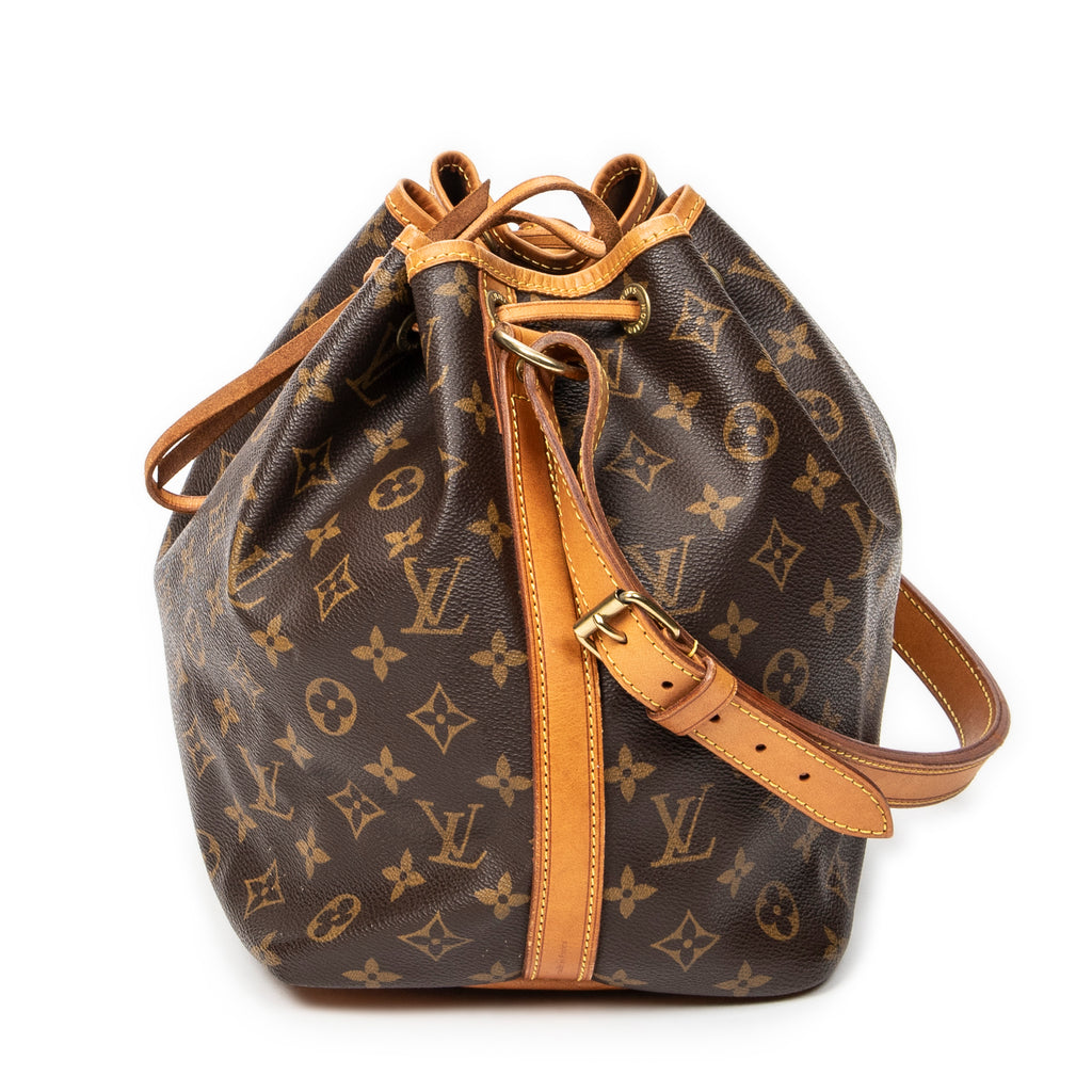 Shoulder Bag Noe PM Brown Monogram Canvas
