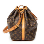 Shoulder Bag Noe PM Brown Monogram Canvas