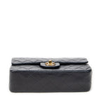 Shoulder Bag Classic Double Flap 23 Navy Quilted Lambskin Leather