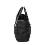 Shoulder Bag Small Lovely Trotter Tote Black Diorissimo Nylon Canvas