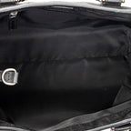Shoulder Bag Small Lovely Trotter Tote Black Diorissimo Nylon Canvas