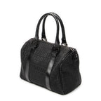 Handbag Forever Bauletto Boston Bag Black Zucchino Canvas